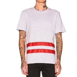 HELMUT LANG Re-Edition Red Stripe T-Shirt